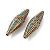 Handmade Tibetan Style Beads KK-Z157-09AG-02-2