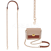 Zinc Alloy Curb Chain Crossbody Bag Straps DIY-WH0430-124A-1