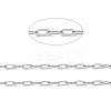 Tarnish Resistant 304 Stainless Steel Cable Chains CHS-C002-03P-01-4