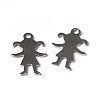 Tarnish Resistant 304 Stainless Steel Pendants LS-STAS-L182-22P-1