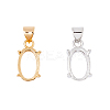 2Pcs 2 Colors Brass Rhinestone Claw Settings KK-HS0001-19-1