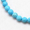 Natural Howlite Round Beads Strands TURQ-L017-3mm-01D-2