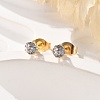 304 Stainless Steel Stud Earrings EJEW-I229-03G-A-2