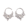 Rack Plating Brass Cubic Zirconia Earrings EJEW-S219-11P-1