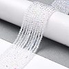 Electroplate Glass Beads Strands LS-GLAA-H021-01A-AB01-3
