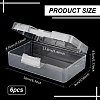 Plastic Bead Containers with Hinged Lid AJEW-WH0479-88A-2