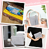 Straw Plaited Cosmetic Zipper Bags AJEW-WH20010-78A-5