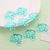 Transparent Acrylic Pendants TACR-T024-01B-946-6