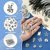15 Styles Tibetan Style Alloy Pendants TIBE-FS0002-73-2