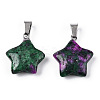Star Dyed Natural Ruby in Zoisite Pendants X-G-Q367-19-2