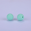 Round Silicone Focal Beads SI-JX0046A-93-5