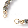 Adjustable Polyester Braided Cord Bracelet Making AJEW-JB00848-08-2