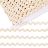 Cotton Wavy Fringe Trim Ribbon OCOR-GF0004-49F-1