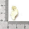 Brass Enamel Pendants KK-Q066-21G-3