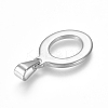Non-Tarnish 304 Stainless Steel Pendants STAS-F106-95P-O-01-2