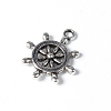 Tibetan Style Alloy Pendants TIBEP-A122979-AS-LF-2