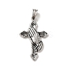Tibetan Style 304 Stainless Steel Pendants STAS-G275-03AS-1
