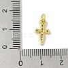 Brass Micro Pave Cubic Zirconia Charms KK-M283-20A-02-3