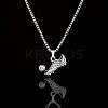 Football Soccer Shoe 667 Stainless Steel Pendant Necklaces for Men FS-WG4A7BD-02-1