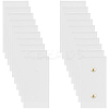 20Pcs Acrylic Earring Display Cards EDIS-CP0001-16B-1
