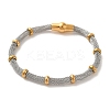 304 Stainless Steel Bracelets BJEW-C078-04GP-1