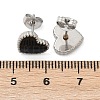 304 Stainless Steel Stud Earrings EJEW-I235-04P-A-4