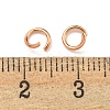 304 Stainless Steel Open Jump Rings STAS-O107-06RG-B-5
