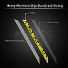 UV Protected & Waterproof Aluminum Warning Signs AJEW-GL0001-01B-07-3