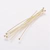 Rack Plating Brass Ball Head Pins KK-E680-03-0.5x40mm-G-2