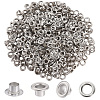 300 Sets Iron Grommet Eyelet Findings SCRA-GF0001-09C-1