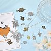16 Style Tibetan Style Alloy Pendants FIND-CA0006-35-4