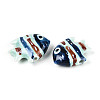 Handmade Porcelain Beads PORC-N009-08I-3
