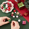 50Pcs 10 Style Christmas Theme Acrylic Beads SACR-SC0001-22-3