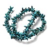 Synthetic Turquoise Dyed Beads Strands G-P507-04A-3
