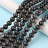 Natural Labradorite Beads Strands G-G0003-C03-12mm-2