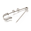 304 Stainless Steel Safety Pins Brooch Findings STAS-K252-11A-P-2