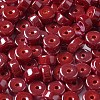 Opaque Colours Luster Glass Seed Beads SEED-E001-P3x6mm-A12-3