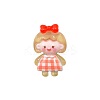 Resin Mini Girl/Star/Heart/Tulip/Rainbow Ornament PC-PW0001-14-2