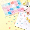 Acrylic Bead Flowers/Stars/Hearts OACR-FS0001-68-8