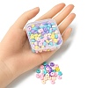 2 Strands Handmade Polymer Clay Beads Strands CLAY-YW0001-87A-4