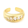 Brass Open Cuff Rings RJEW-Q781-08G-2