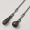 2Pcs 2 Styles Alloy Ceiling Fan Pull Chain Extenders AJEW-WH20020-055EB-2