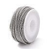 Tarnish Resistant 304 Stainless Steel Box Chains CHS-L017-07D-3