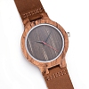 Zebrano Wood Wristwatches WACH-H036-04-3