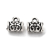 Tibetan Style Alloy Tube Bails FIND-A035-05AS-1