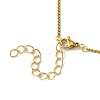 12Pcs 4 Style Half Finished 304 Stainless Steel Cable Chain Bracelets AJEW-NB0003-65-4