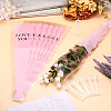 50Pcs OPP Flower Bouquet Wrapping Craft Paper DIY-TA0010-92-6