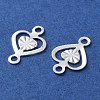 Brass Filigree Connector Charms KK-F880-02S-01-2