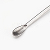 Iron Pigment Stirring Rod Spoon AJEW-WH0113-90C-2