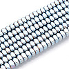 Electroplated Synthetic Non-magnetic Hematite Beads Strands G-T139-61C-1